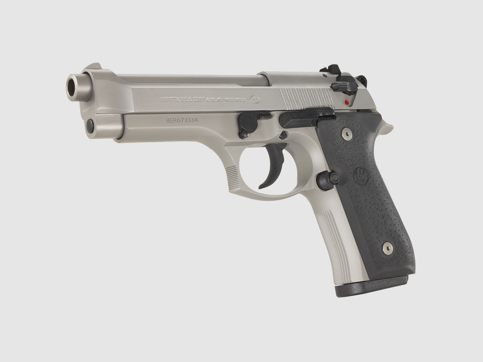 Beretta Pistola 98FS Inox Cal.9×19, immagine 2 di 4