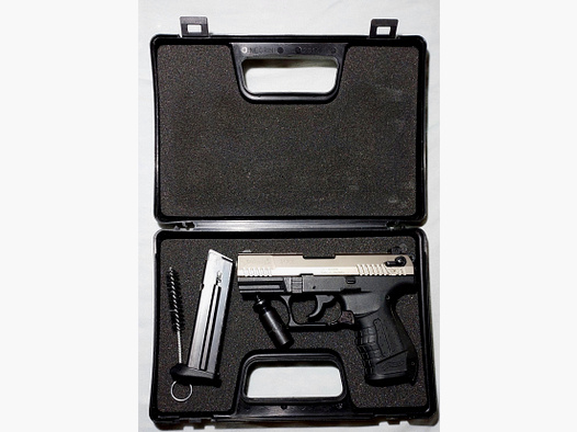 Walther P22 Schreckschuss Pistole 9mm P.A.K. Nickel (PTB 778)