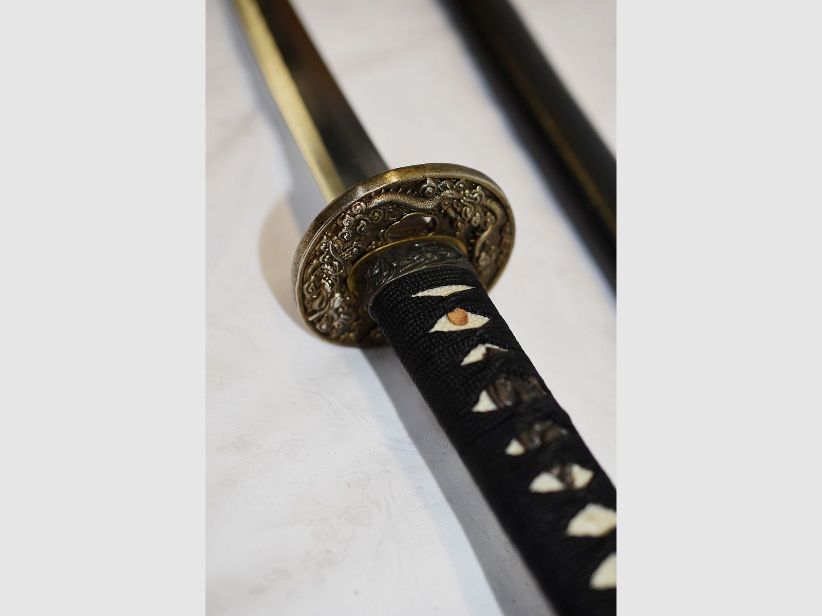 Japans zwaard, Katana, Samurai, roestvrijstalen oefenzwaard