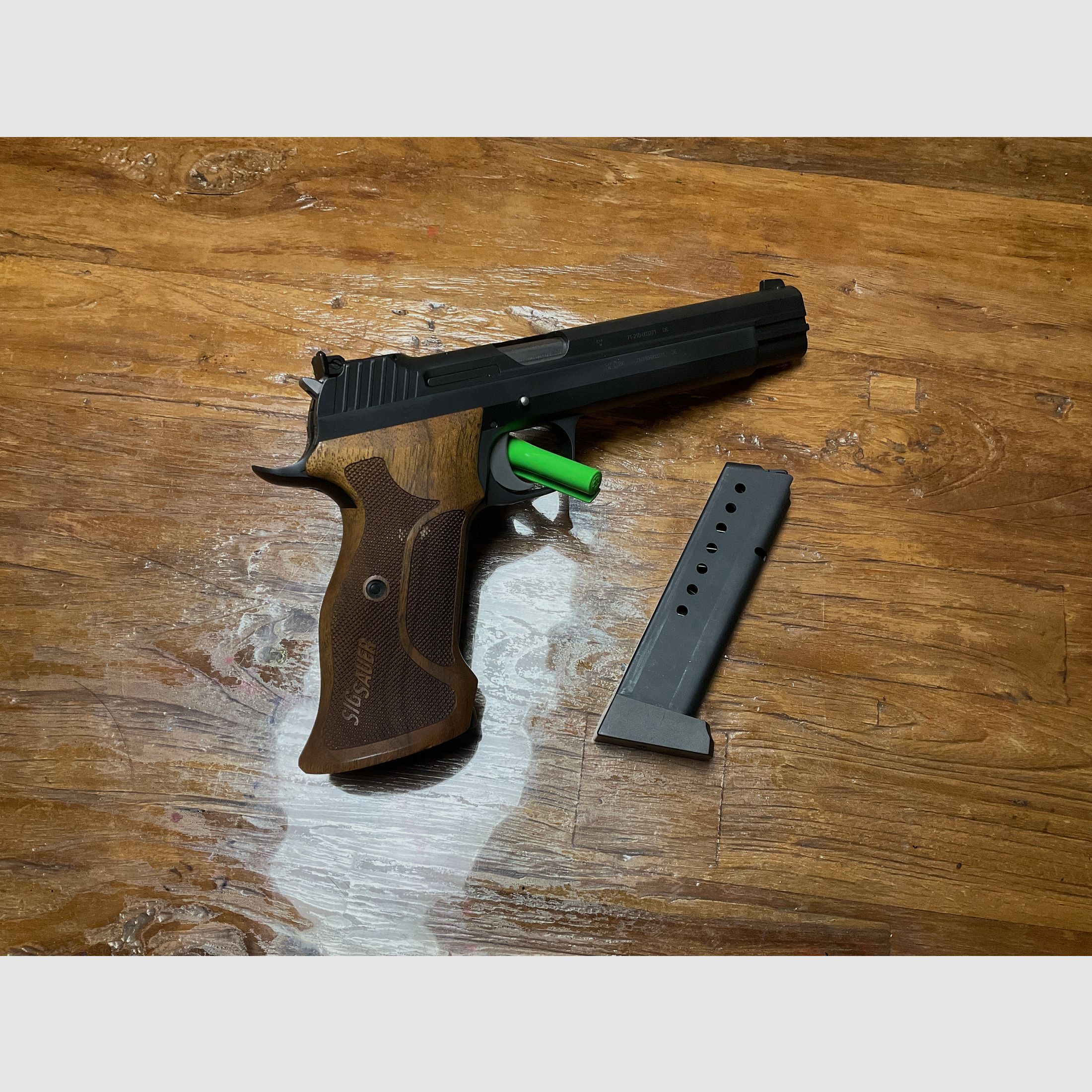 SIG P210 Super Target 6 inches, 9 mm Para