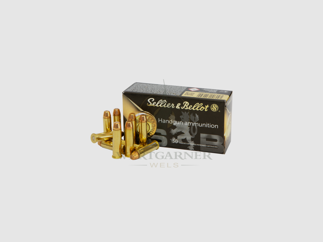 Sellier & Bellot Revolvermunition .357 Mag. 10,25g F.M.J., Bild 1 von 3