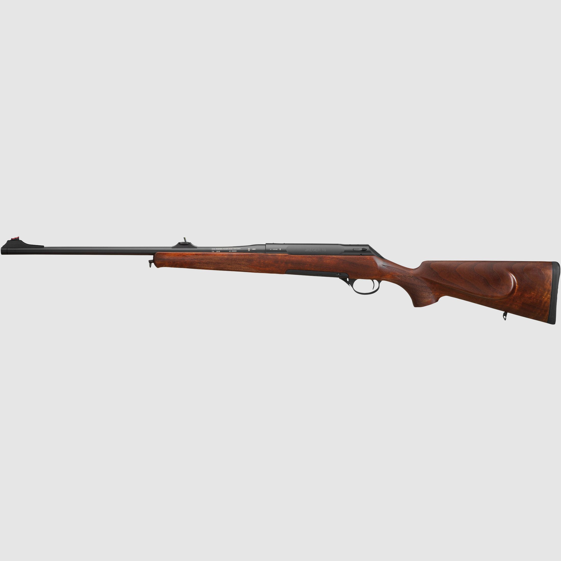 Haenel Jaeger 10 mit abnehmbarer Visierung, mit Mündungsgewinde M15x1, Kal. .243 Win.