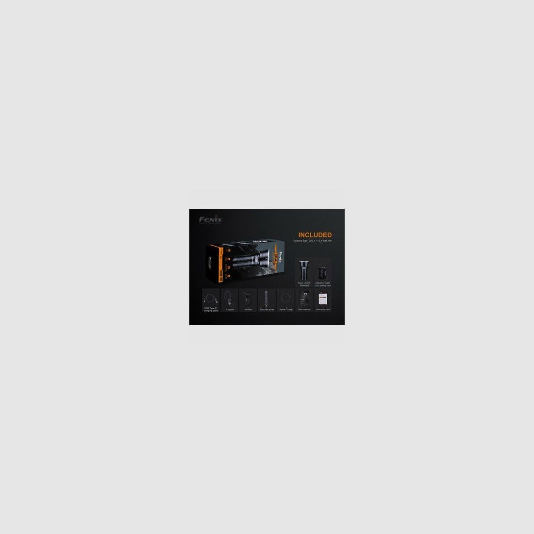 Fenix LR50R lampe de poche LED