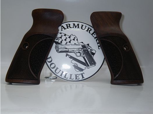 Impugnature in legno quadrato e testurizzato per pistola CZ 75/85