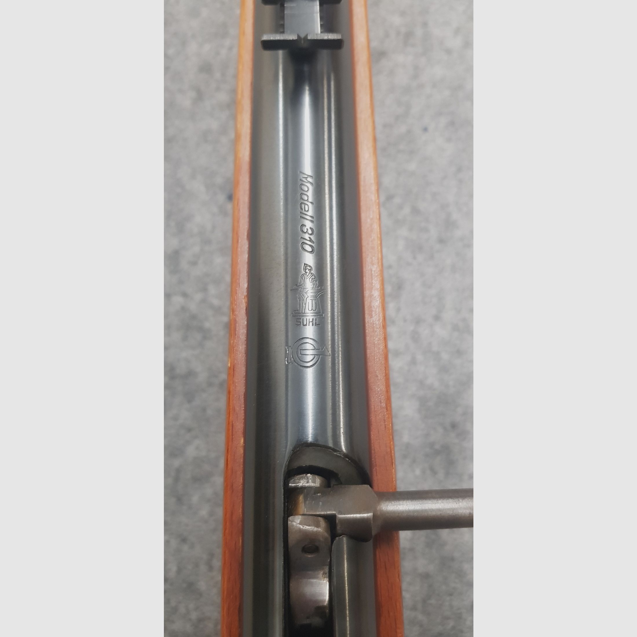 Fast wie gestern aus dem Laden!! Haenel 310 mit Feinabzug Durchlader Repetierer Kirmes 4.4mm  Luftgewehr