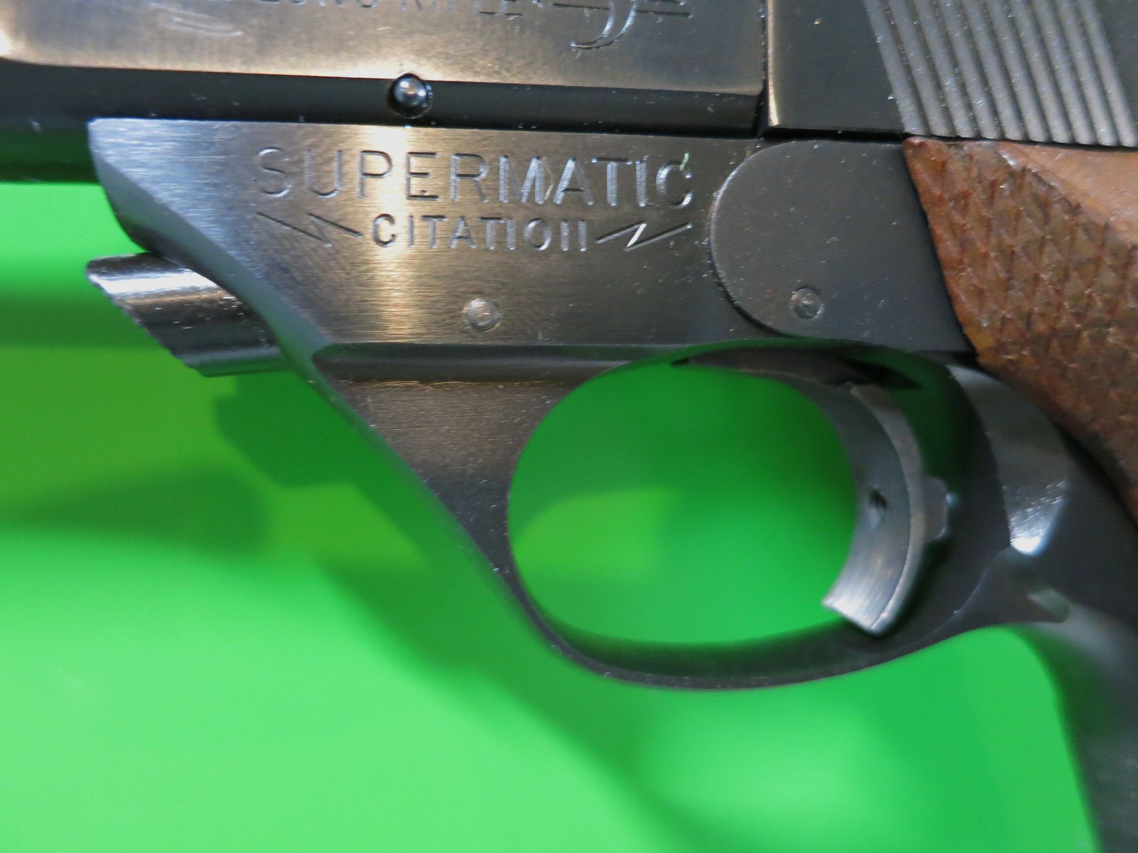 High Standard Supermatic Military Mod. 106 Pistole .22lr -Sammlerwaffe-     #5-, Bild 5 von 15