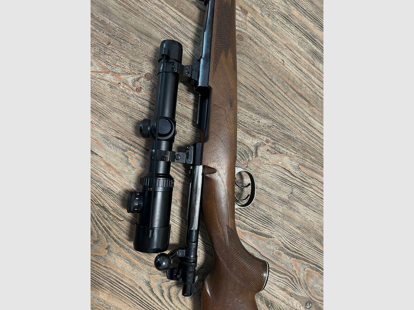 AKAH Rep. Rifle K98 7x64 with RWS Premium Scope 1.25-4x24