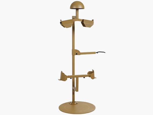 Savior – Taktischer Ständer – H.A.B. Rack 2.0 Tactical Gear Stand – Tan – RK-HAB-ST-VER2-TN
