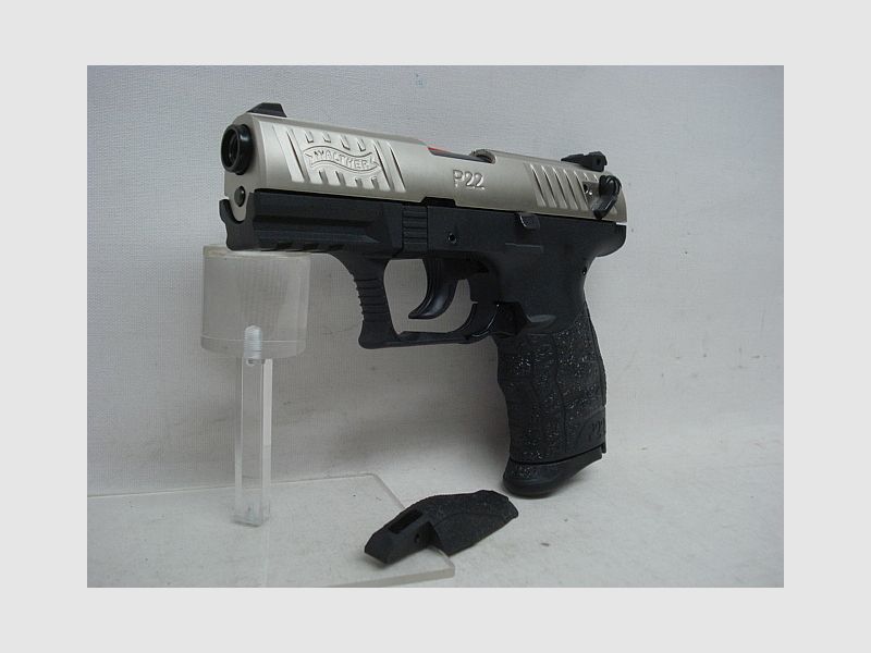 P22 Q 9mm P.A.K. - 7 rounds, nickel