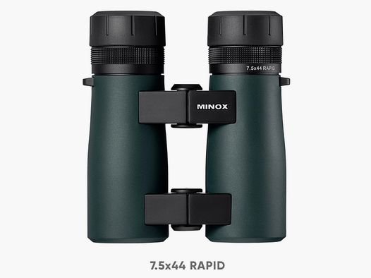 MINOX 7,5x44 RAPID Fernglas mit Tasche und Trageriemen