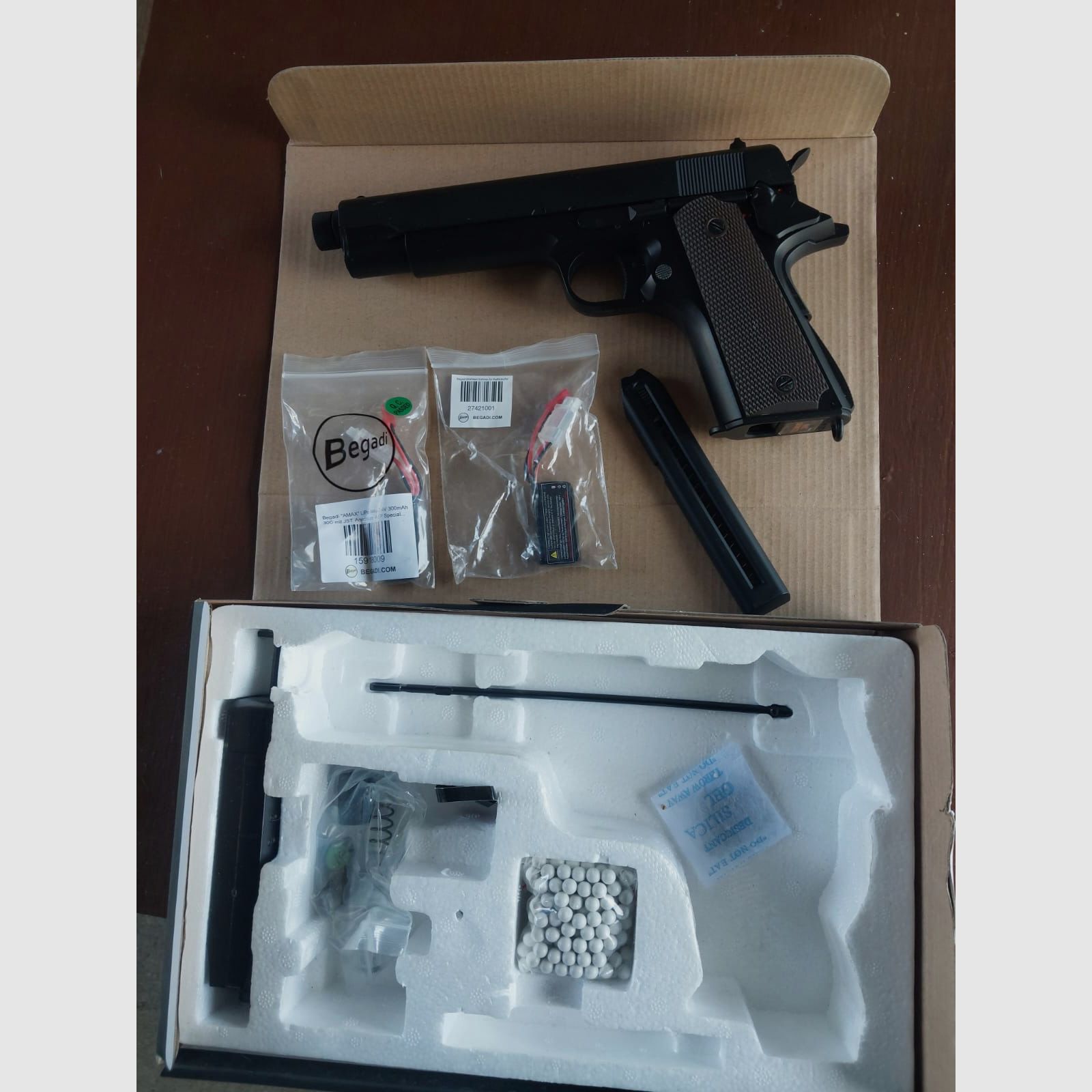 Cyma CM.123 "Gen. 2" AEP w tym Mosfet i Hop-Up -jak nowy-