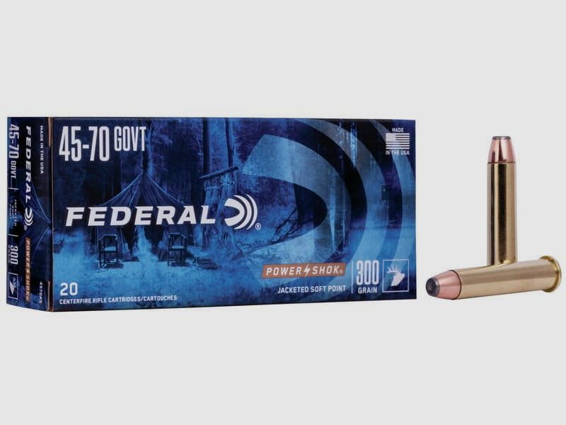 Federal Power-Shok .45-70 Government TM-Flach 300gr. - 20 St.