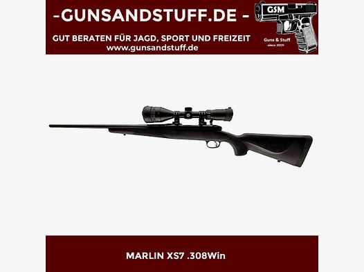 MARLIN XS7 .308 Win + HAWKE lunette 3-9x56