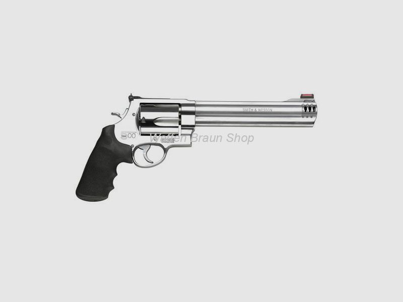 S&W Rev. Mod. 500 Hi-Viz, cal. .500 S&W Mag., 8 3/8", stainless