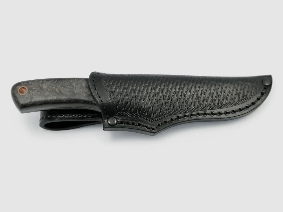 Couteau annuel PUMA 2022, carbone, acier damassé SuperClean limité à 50 pièces, image 2 sur 4