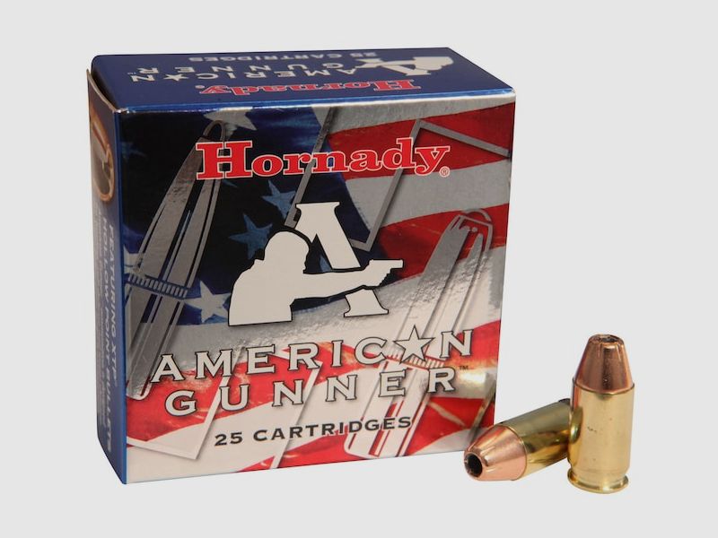 Hornady American Gunner .380 ACP 90GR XTP 25 cartouches