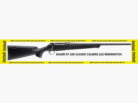 Bolt-action rifle Sauer 100 Classic XT, synthetic, barrel 56cm, cal. 222 Remington