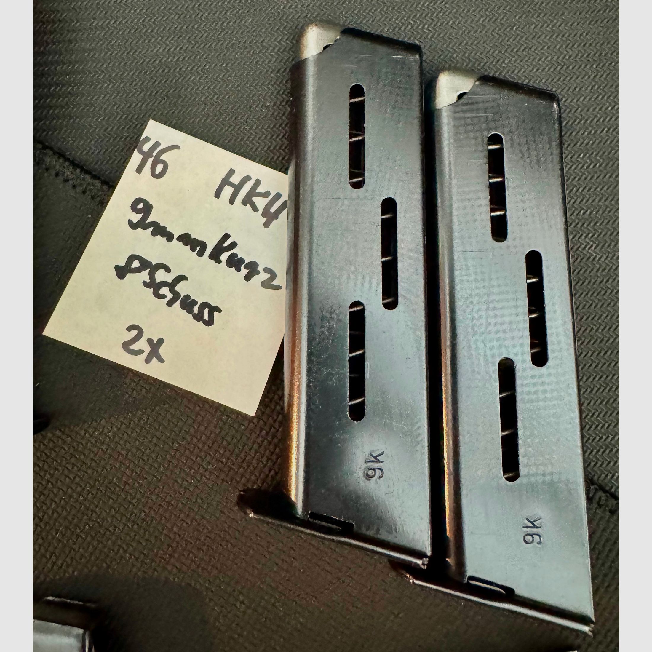 Hecklar & Koch Magazin HK4, 9mmKurz, 2 Stück (46)