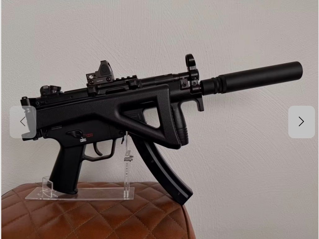 H&K MP5 K-PDW als 4,5 mm Co2 Blowback