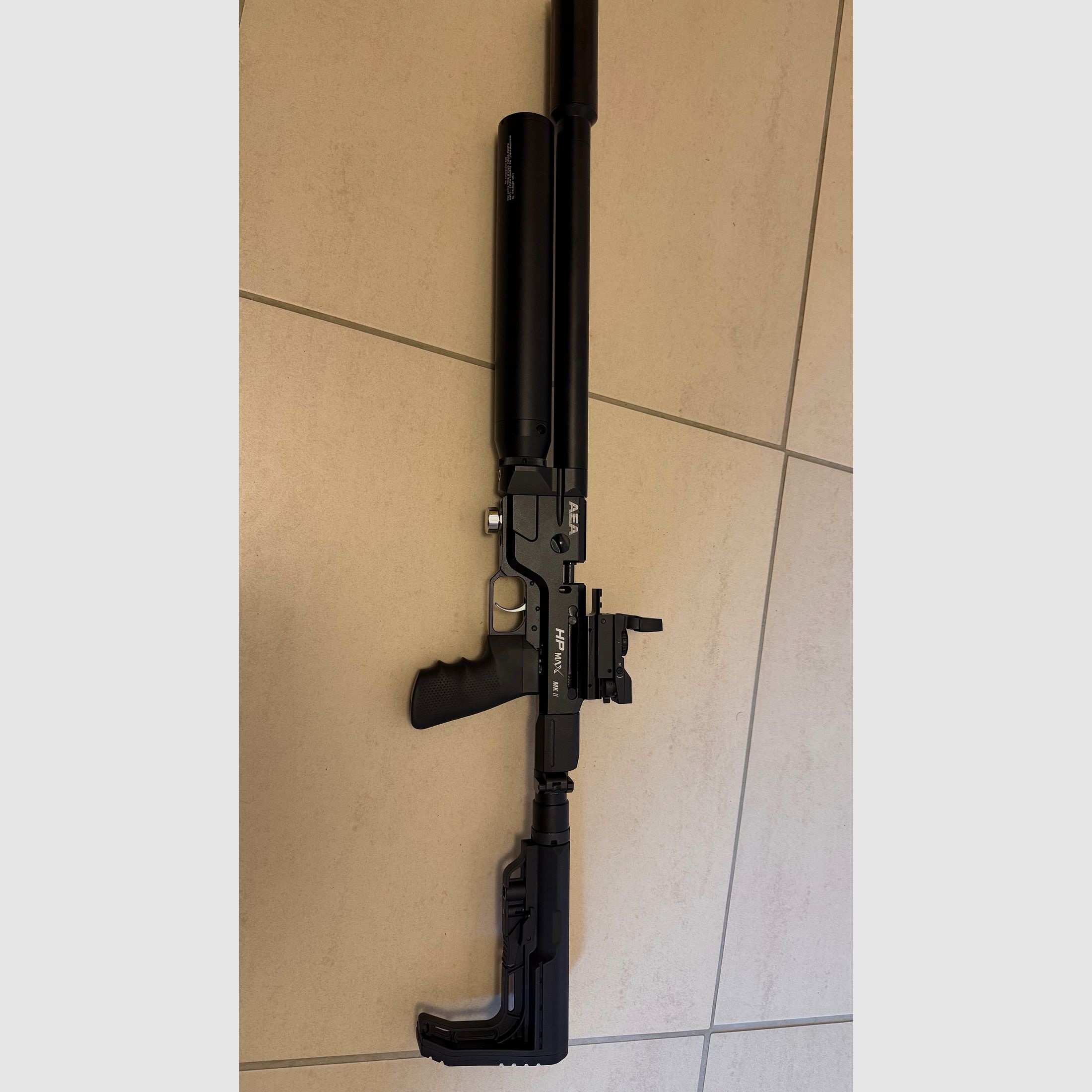 HP2 Max mit Schalldämpfer $ Red Dot unbenutzt