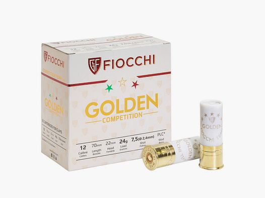 Amunicja kal. 12/70 FIOCCHI GOLDEN TRAP 24g 7,5
