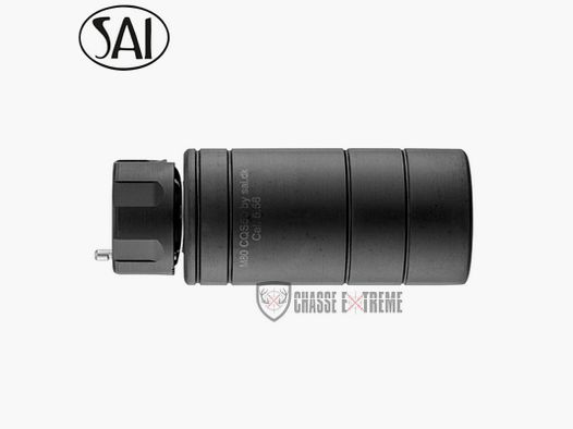 Schalldämpfer SAI M80CQS50 Kal. 5.56 mit Qd-Befestigung für Flammenblende A2 13.5CM