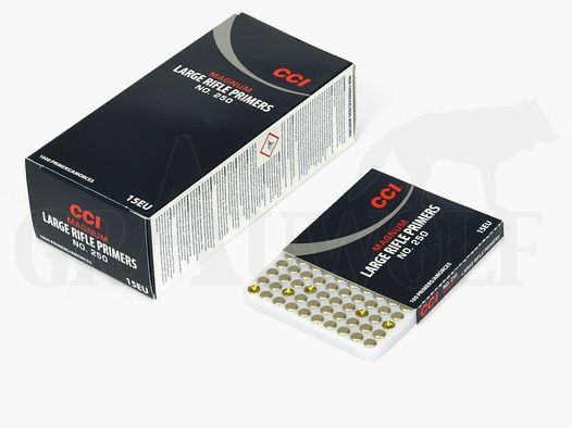 CCI 250 Capsulas de Rifle Magnum Grande 1000 piezas