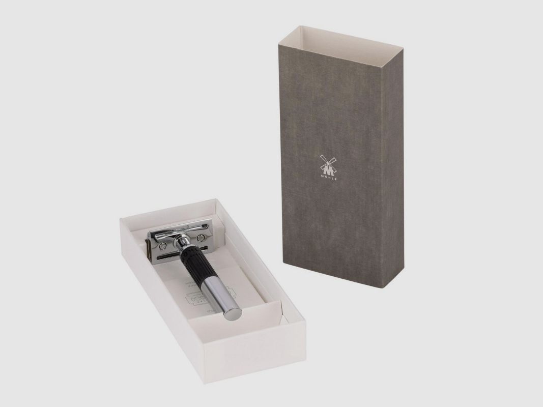 Rasierer Mühle Neo Chrom-Schwarz, Bild 3 von 4