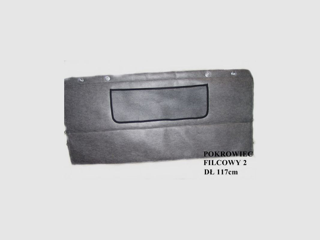 Bistana felt car gun case for 2 firearms, image 1 of 2