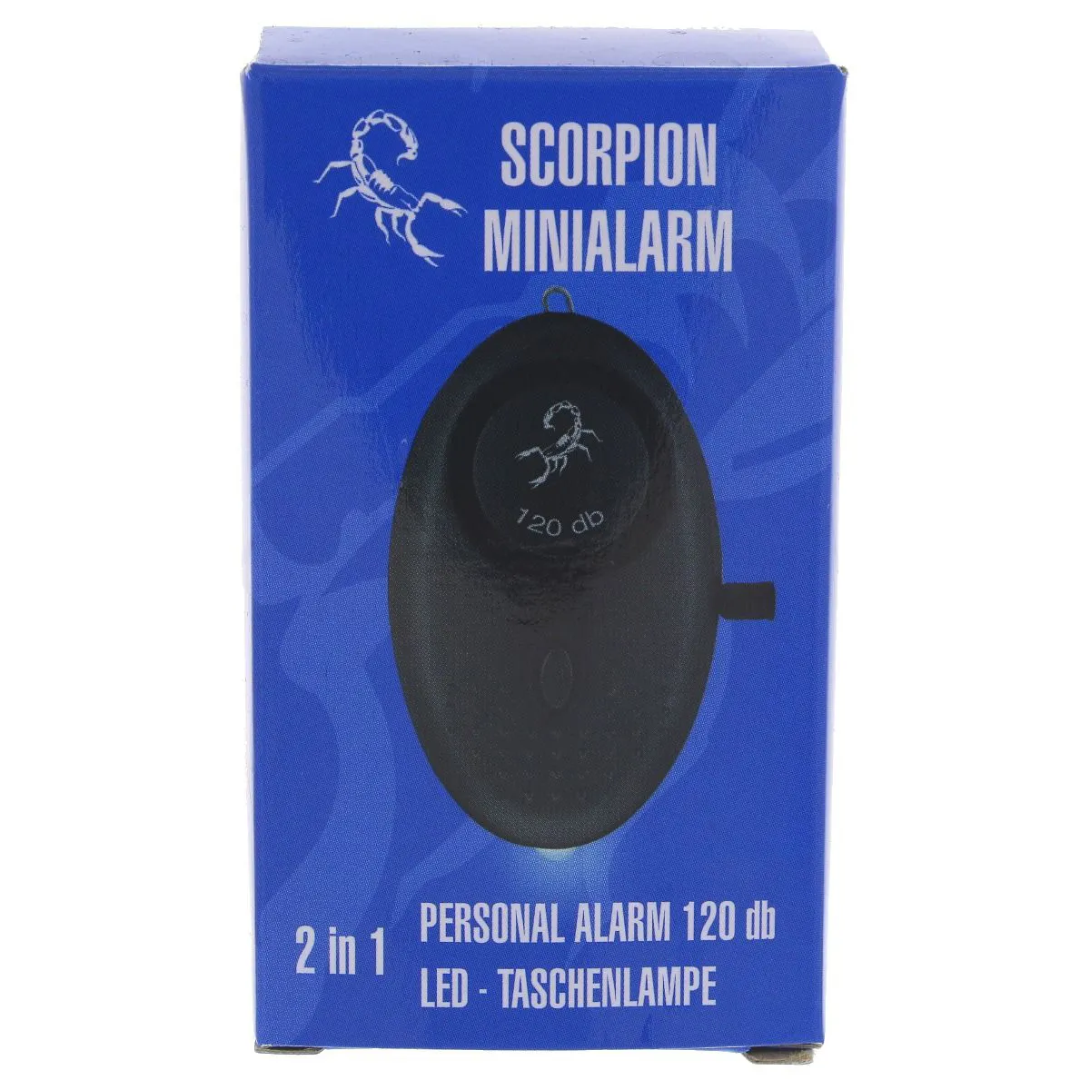 Alarme personnel Scorpion 120 db Noir, image 2 sur 3