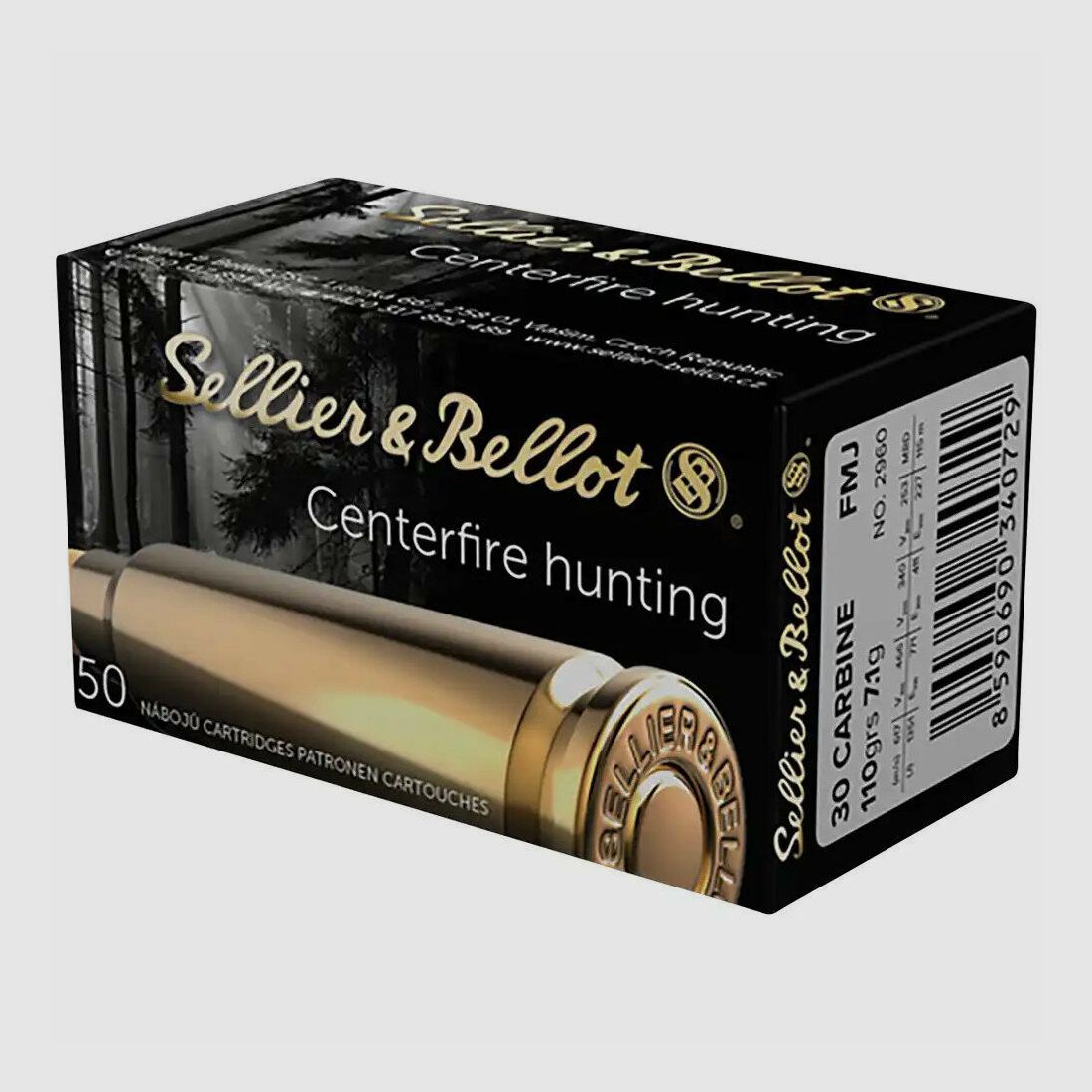Sellier & Bellot .30 Carbine VM 110grs / 7.1g