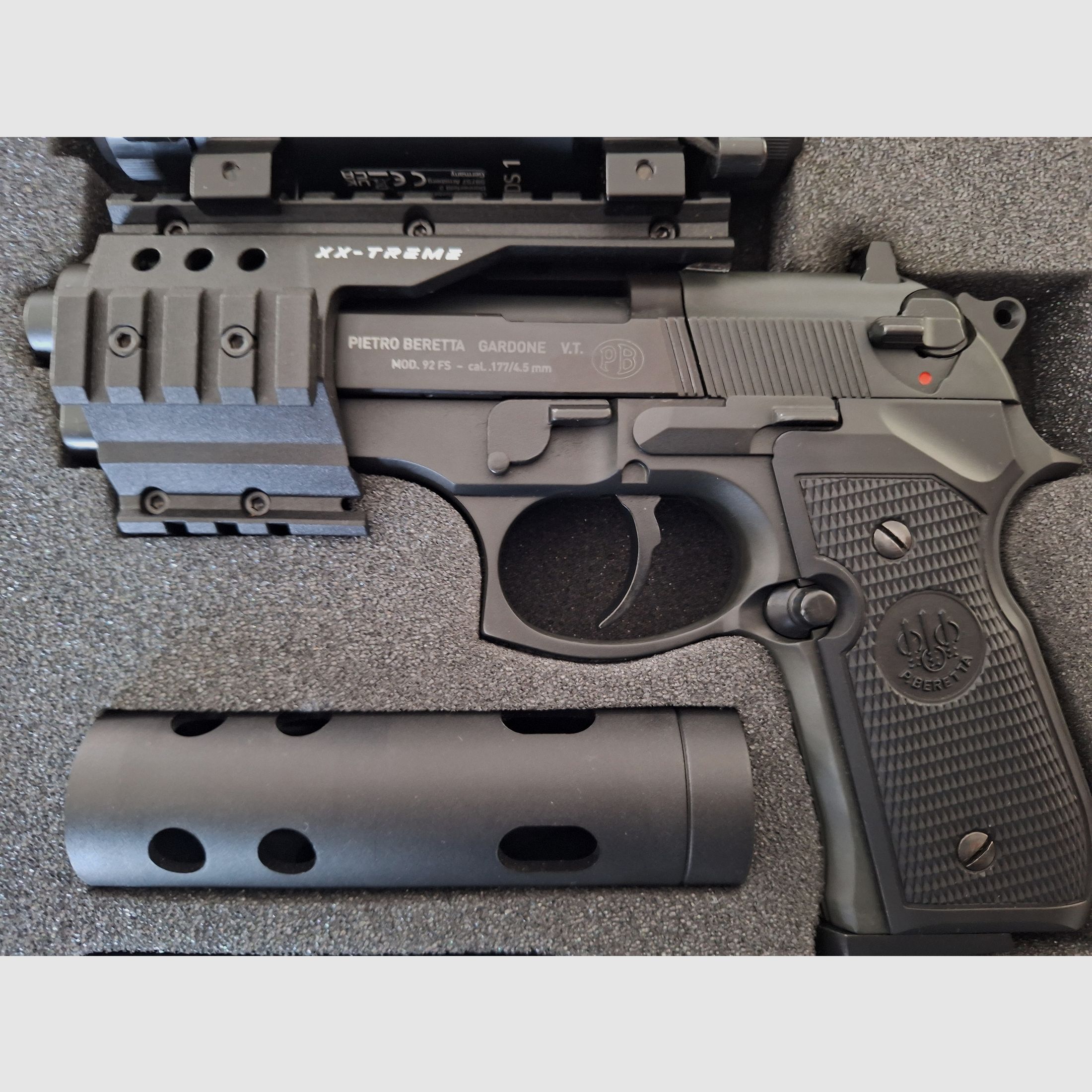 Beretta 92 FS XX-Treme 4,5 mm Diabolo bronzé pistolet Co2