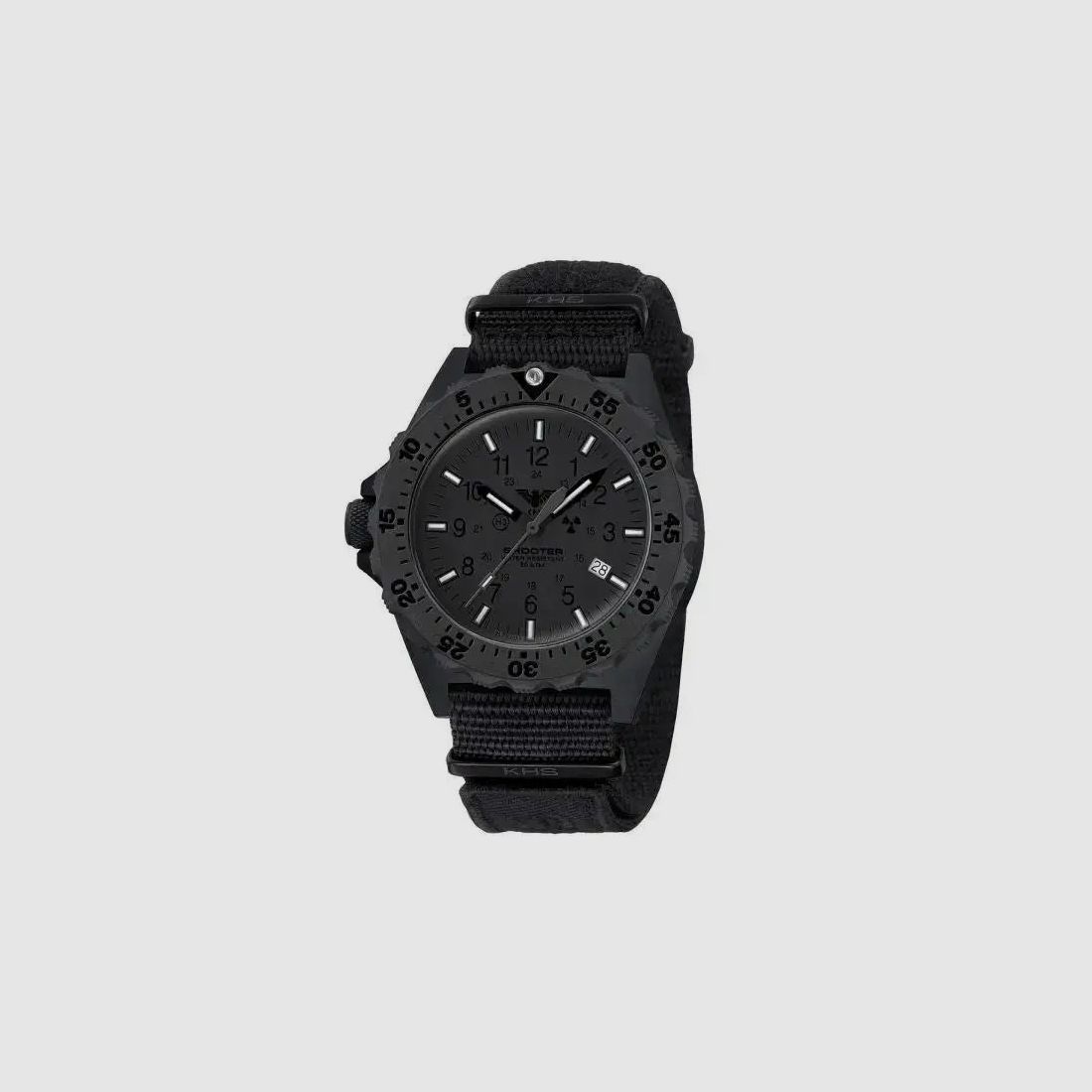 Zegarek KHS Armbanduhr Shooter MKII XTAC Field z czarnym paskiem NATO