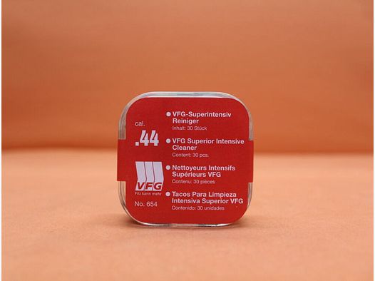 VFG. VFG-Super-Intensivreiniger .44 (654) 30 St. Spezialfilz mit Messingfasern