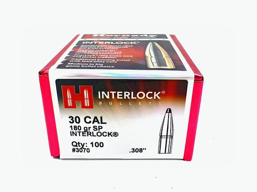 Projektile HORNADY Interlock .308 180gn RN