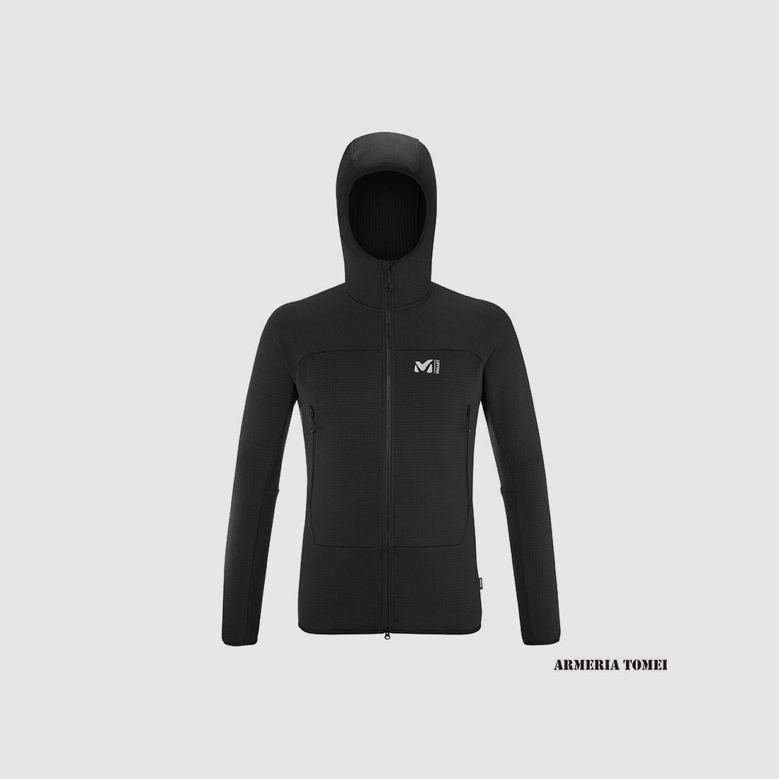 JACKET – MILLET – FUSION GRID HOODIE M 0247 BLACK, image 1 of 6