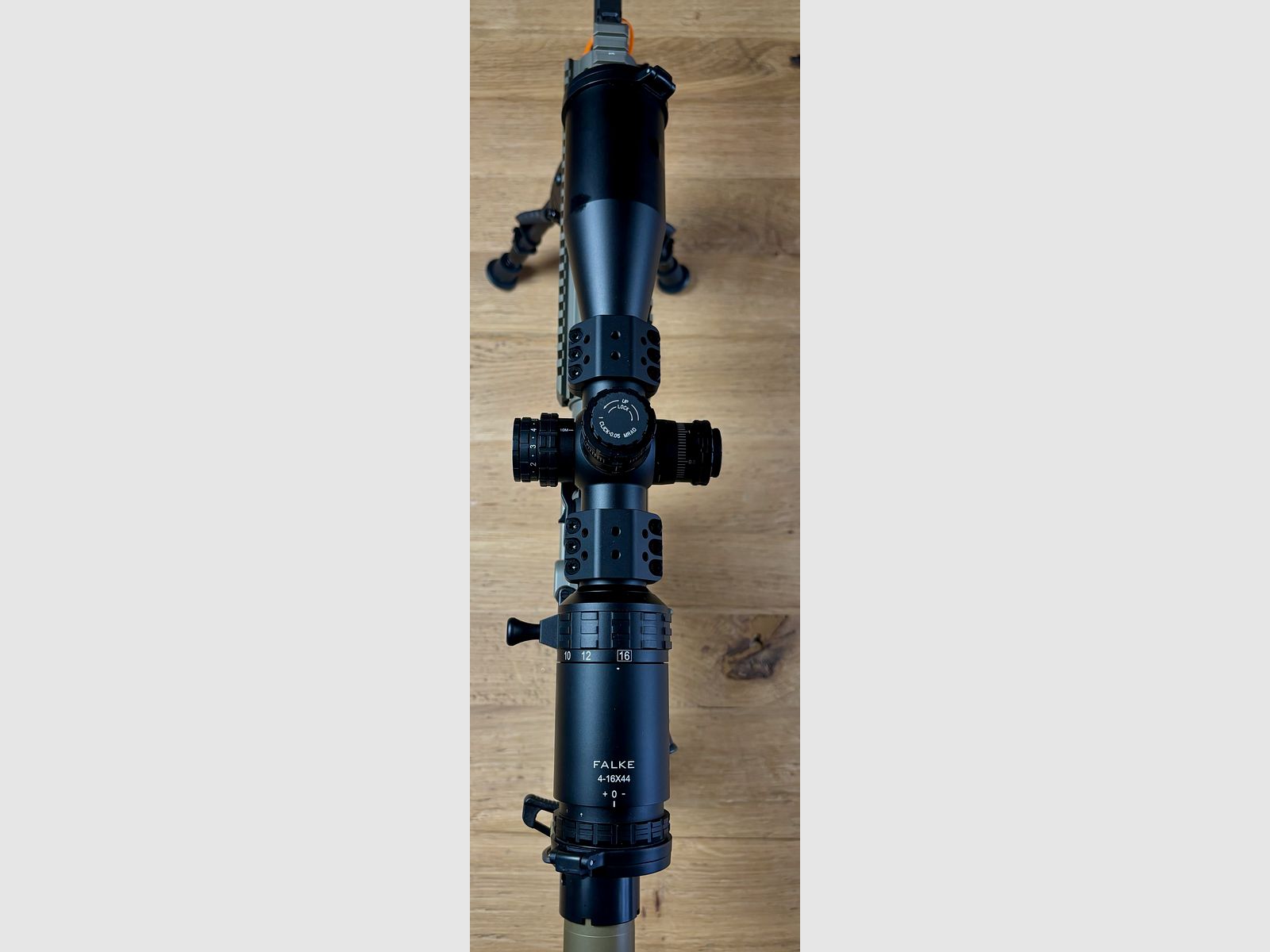 Heckler & Koch HK MR 308 A3 - Sandfarben - inkl. ZF Falke 4-16x44 TAC Karbon Zweibein