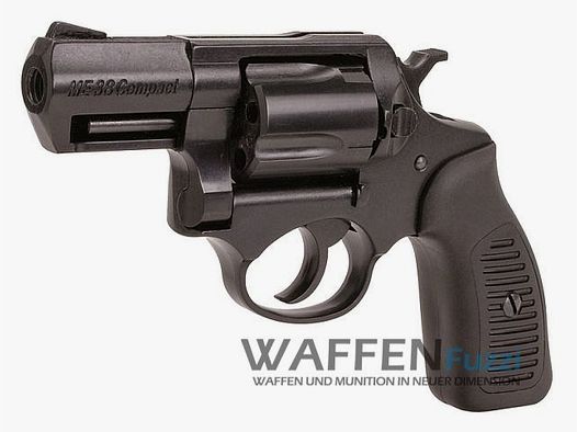 ME 38 Compact Revolver Blank Firing Gun Blued