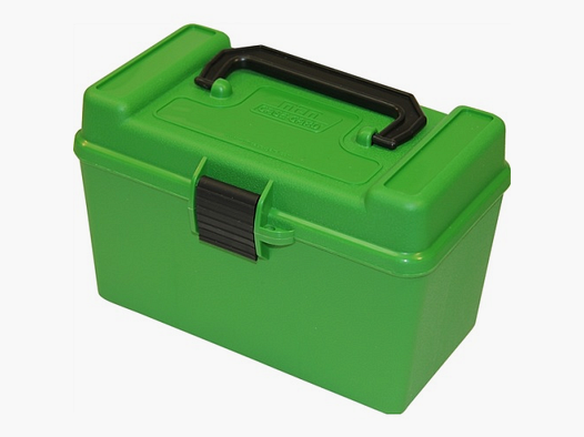 MTM Case Gard Ammo Box 50 Round .25-06 / .30-06 / .270 Win Green