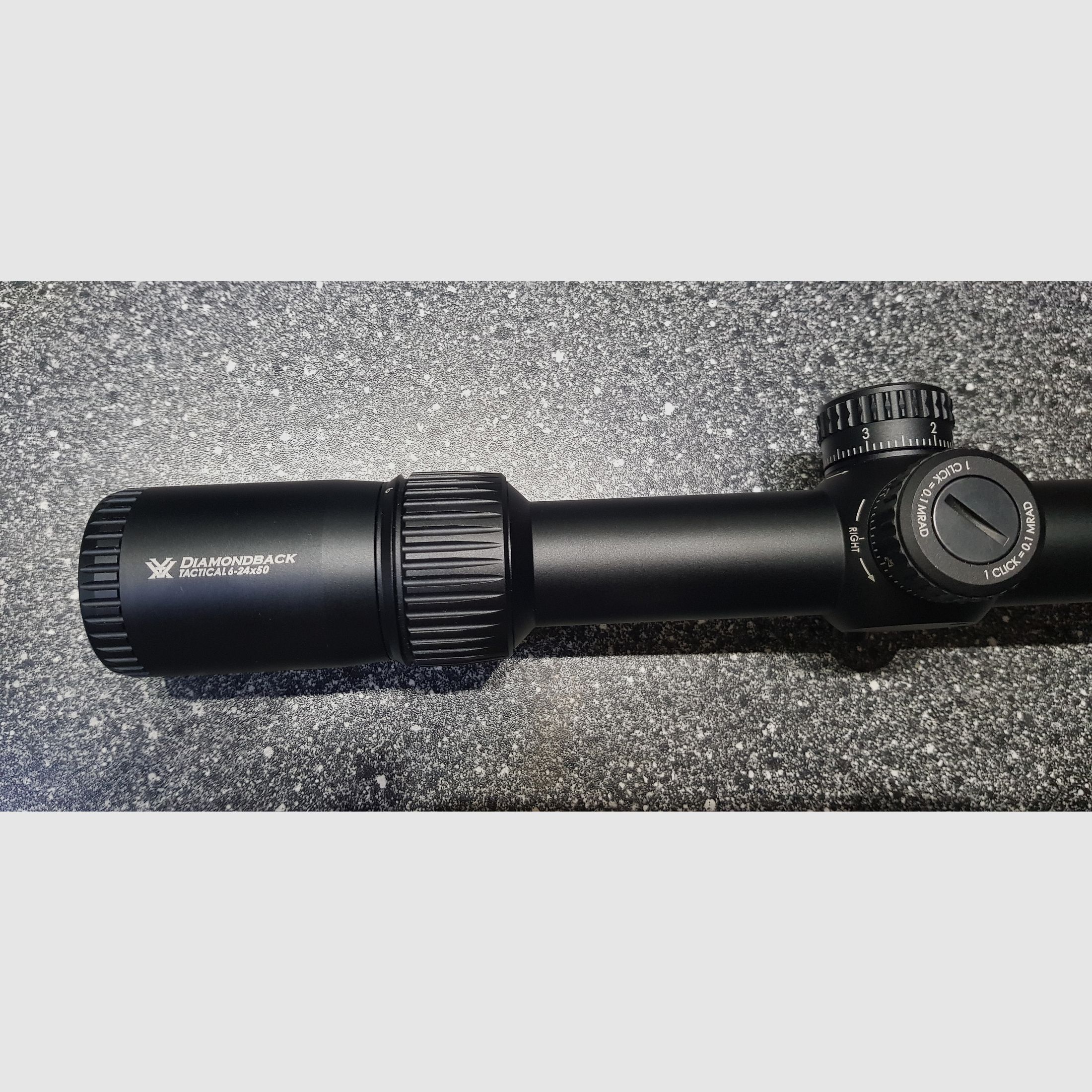 Vortex Diamondback Tactical 6–24×50 FFP EBR-2C MRAD (DBK-10029) inkl. Originalkarton & Zubehör