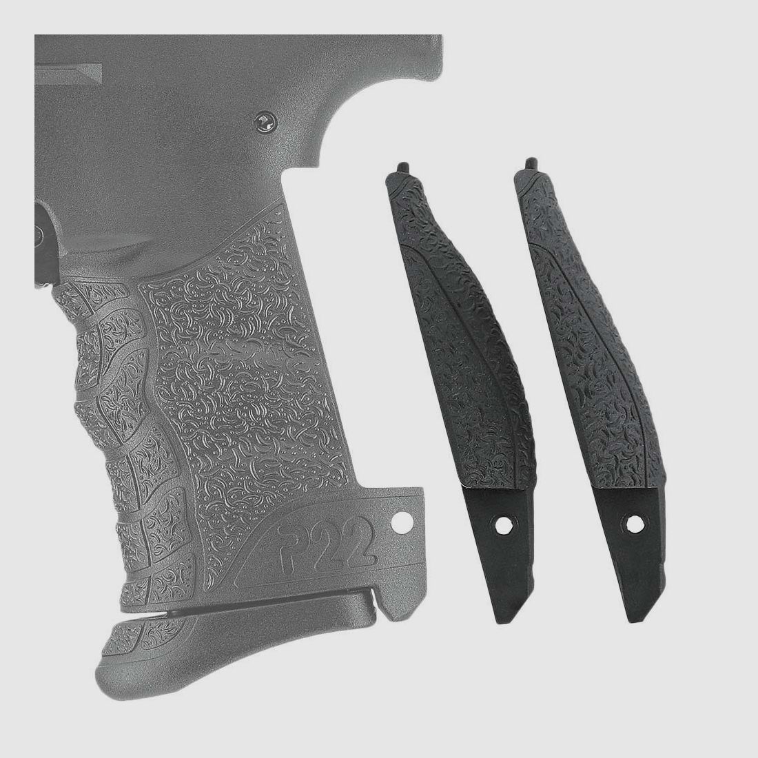 Carl Walther GmbH	 Walther P22Q Schreckschusspist Nickel 9mmPAK + Platzpatronen