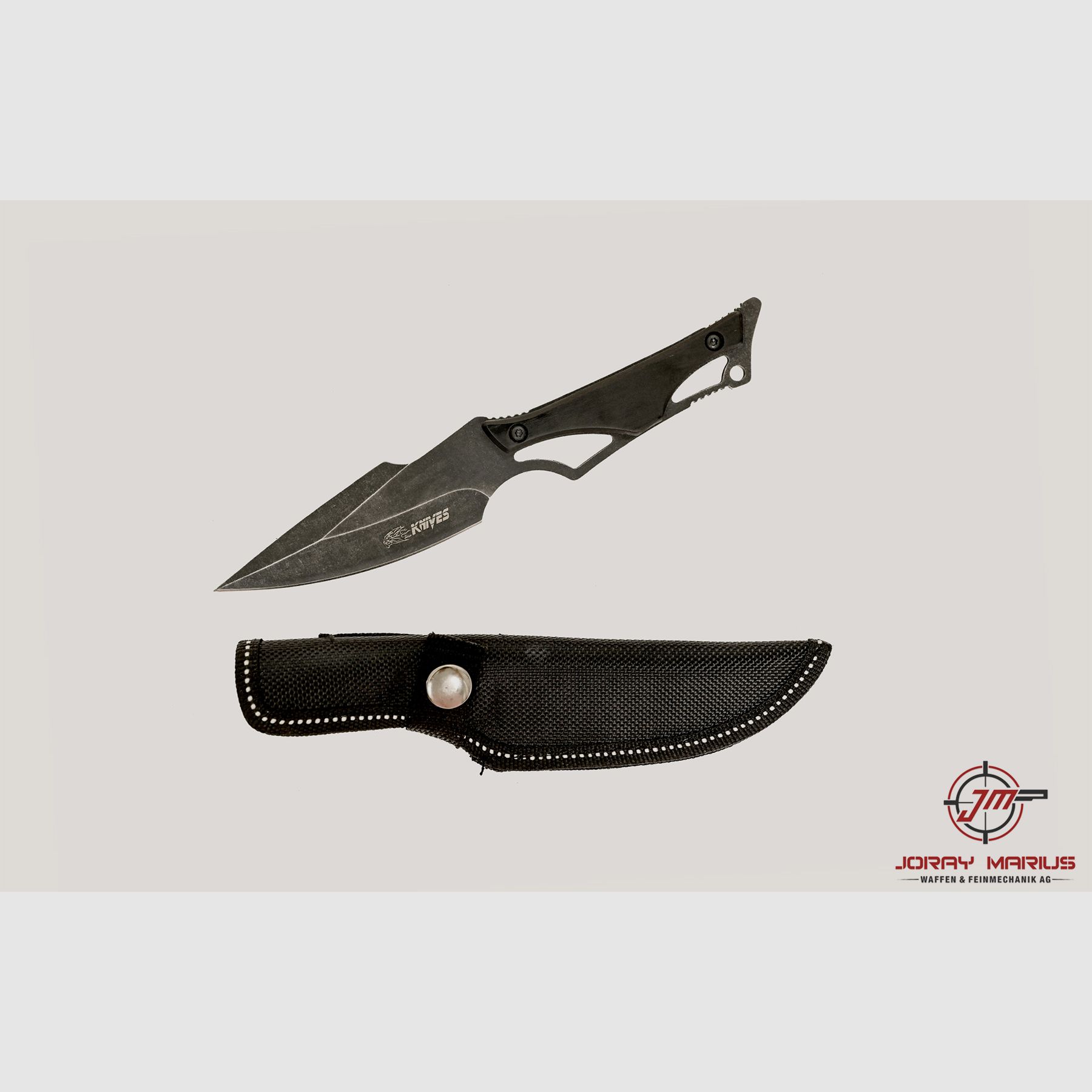 Kompaktes Outdoor Messer mit Nylonscheide