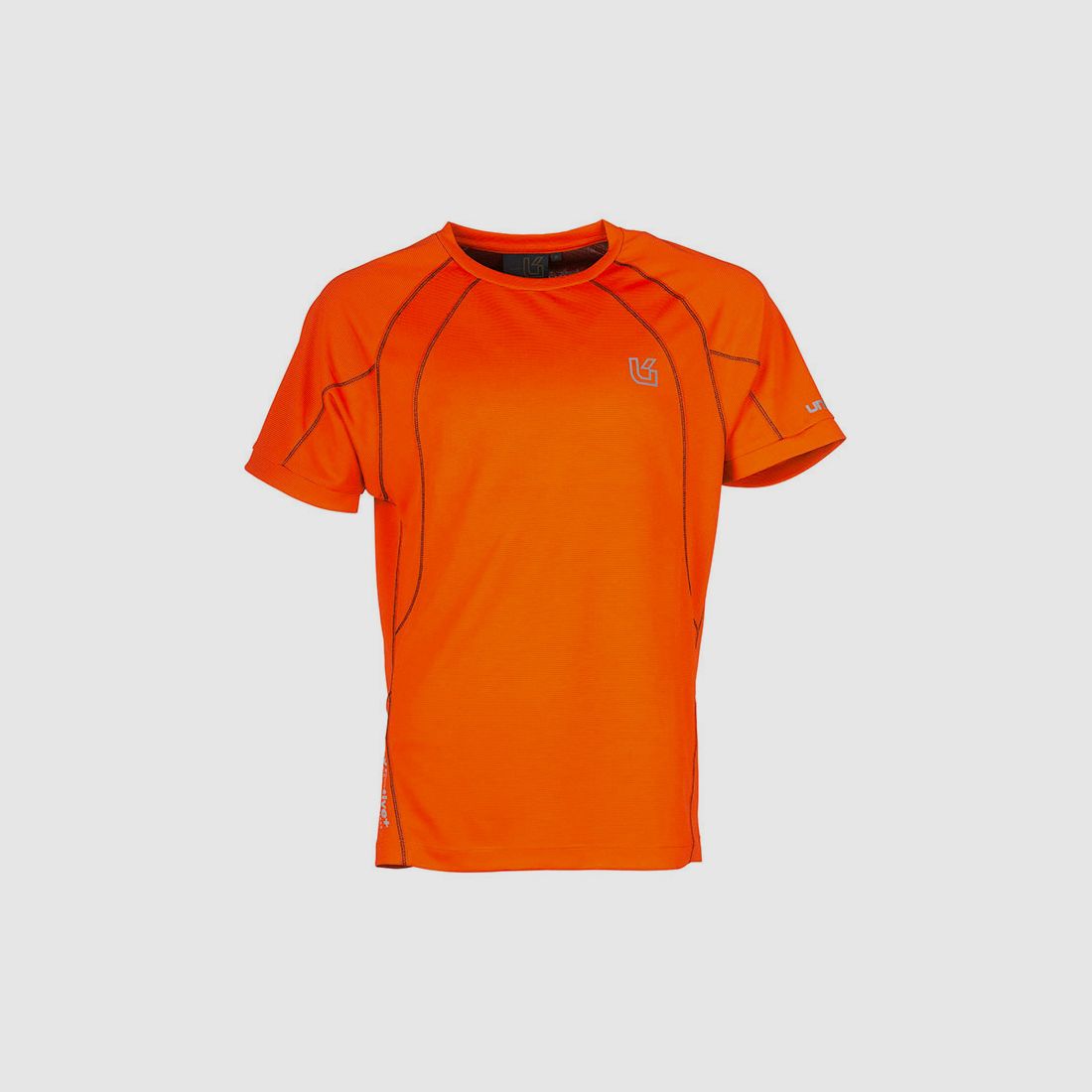 T-SHIRT – UNIVERS – ISEO Orange/Schwarz, Bild 1 von 2