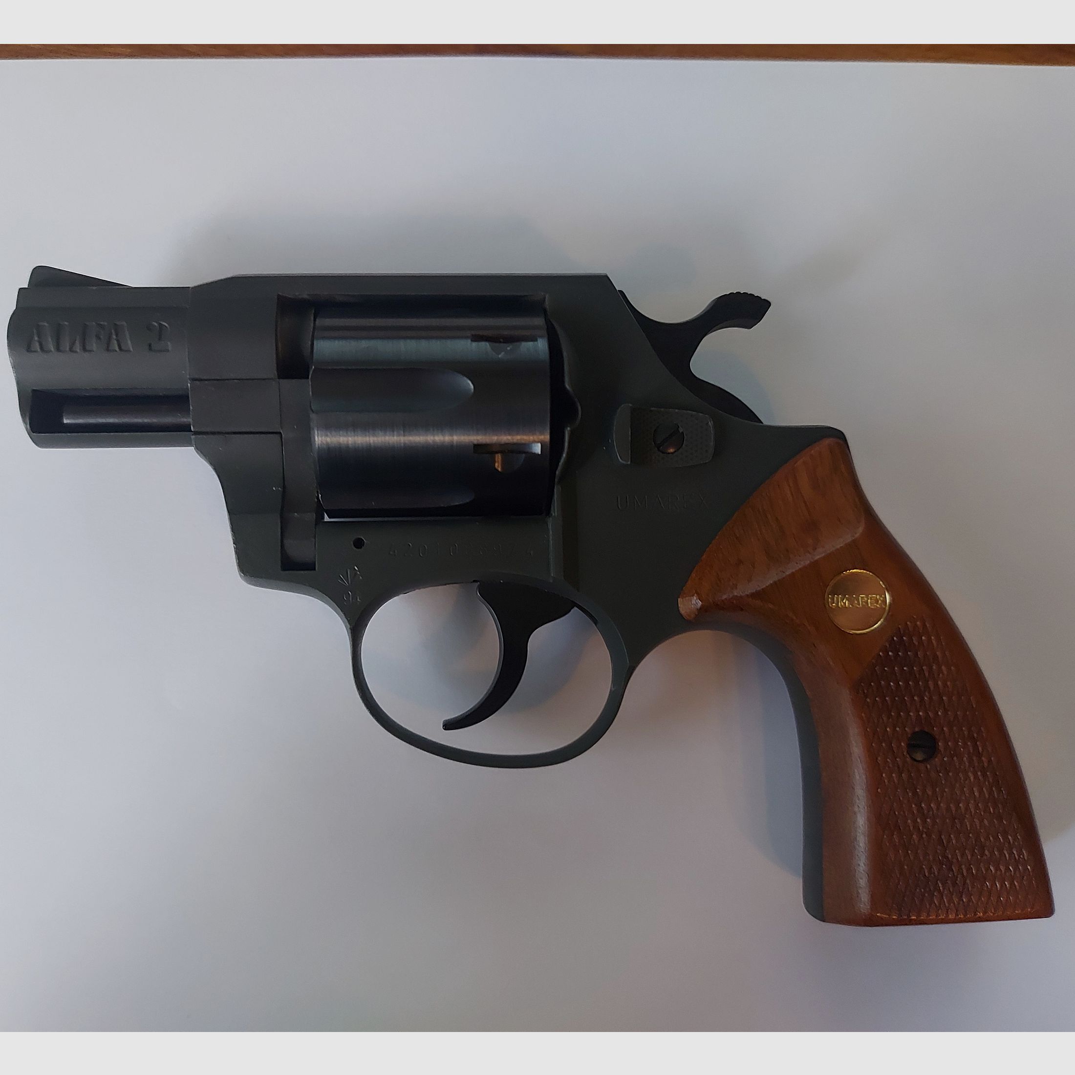 ALFA 2 Revólver Umarex 9mm PTB 593 RARO / RARO / COLECCIONISTA