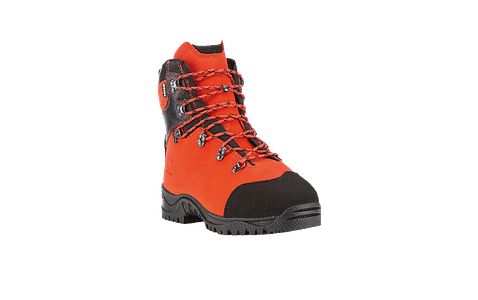 KOX Schnittschutzstiefel Due orange