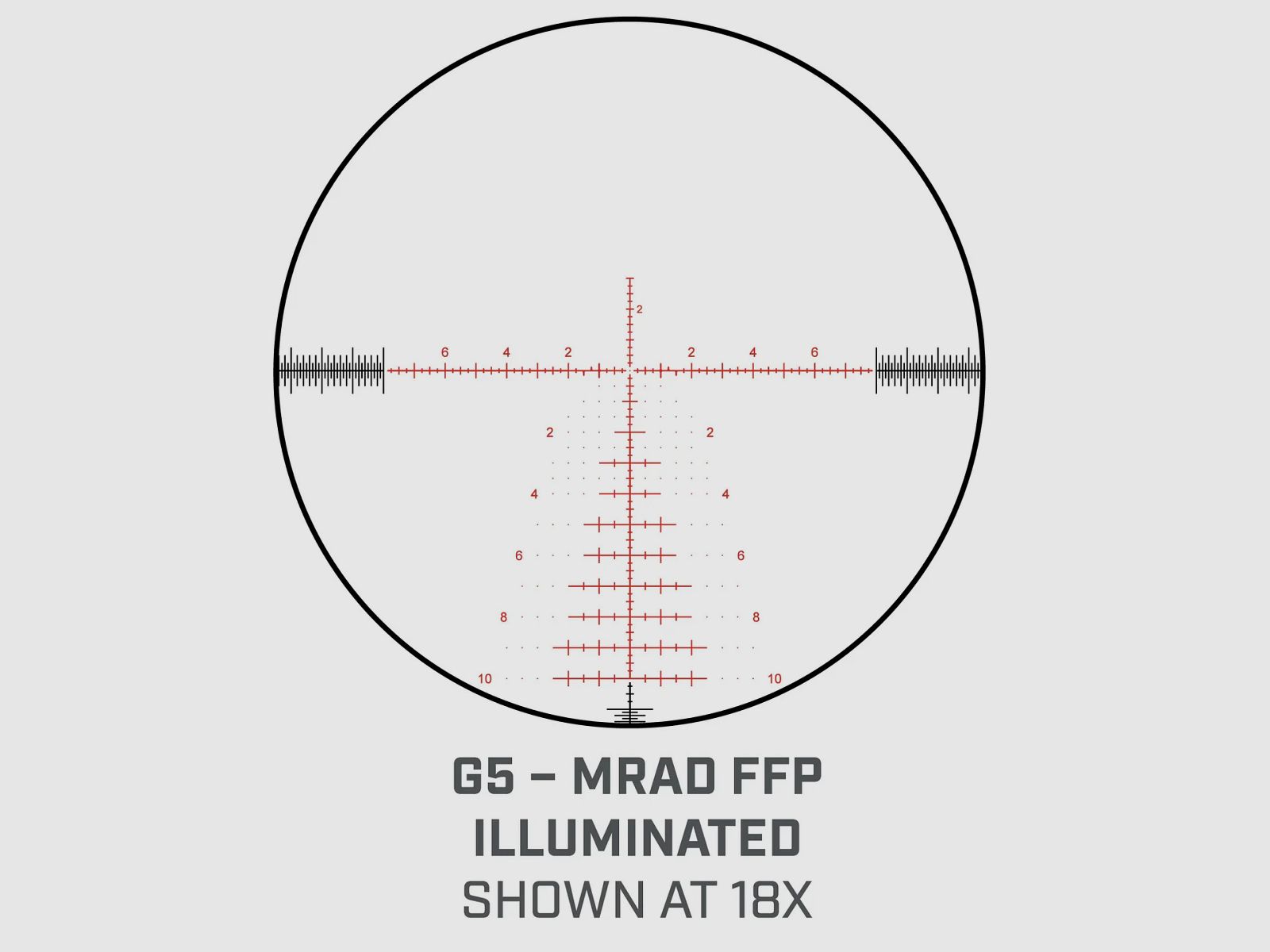 Bushnell Match Pro ED 3-18x50 lunette de tir – réticule G5i FFP