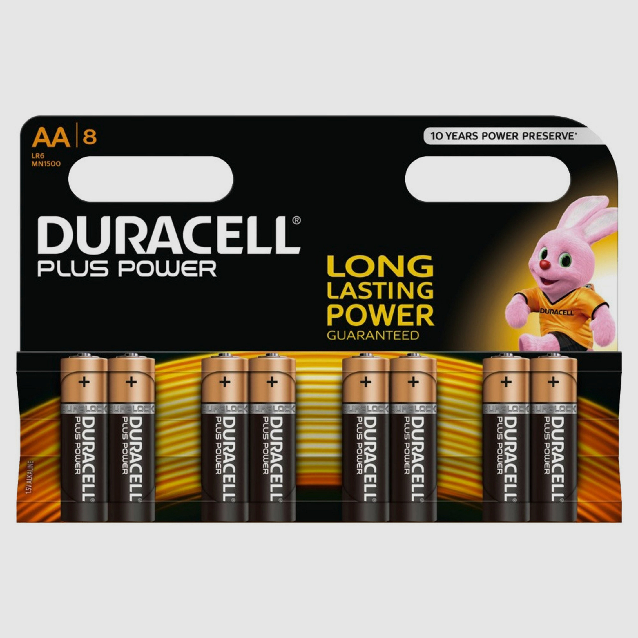 Duracell Batterien AA, LR06/MN1500 1,5 V