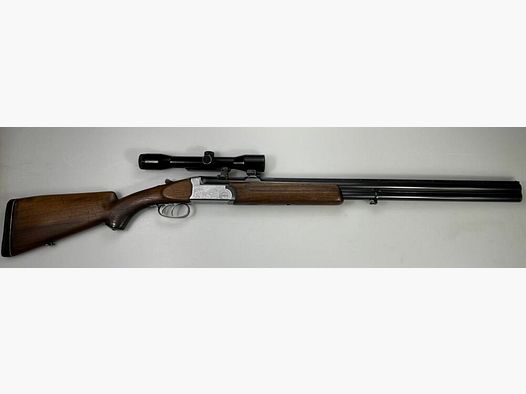 Zoli double-barreled shotgun with scope