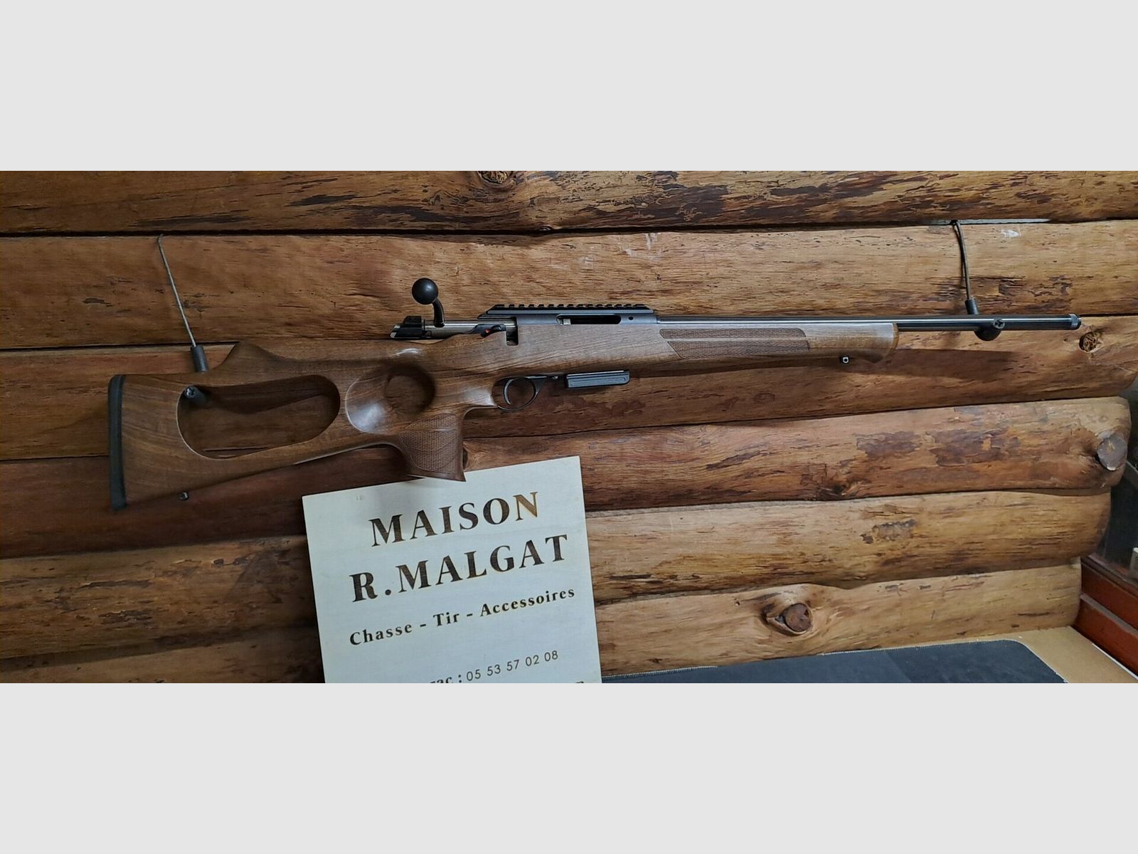 Anschutz 1771 Daumenlochlauf 51 cm gewinde 15×1 kal. 222 Rem (auf Bestellung), Bild 1 von 3