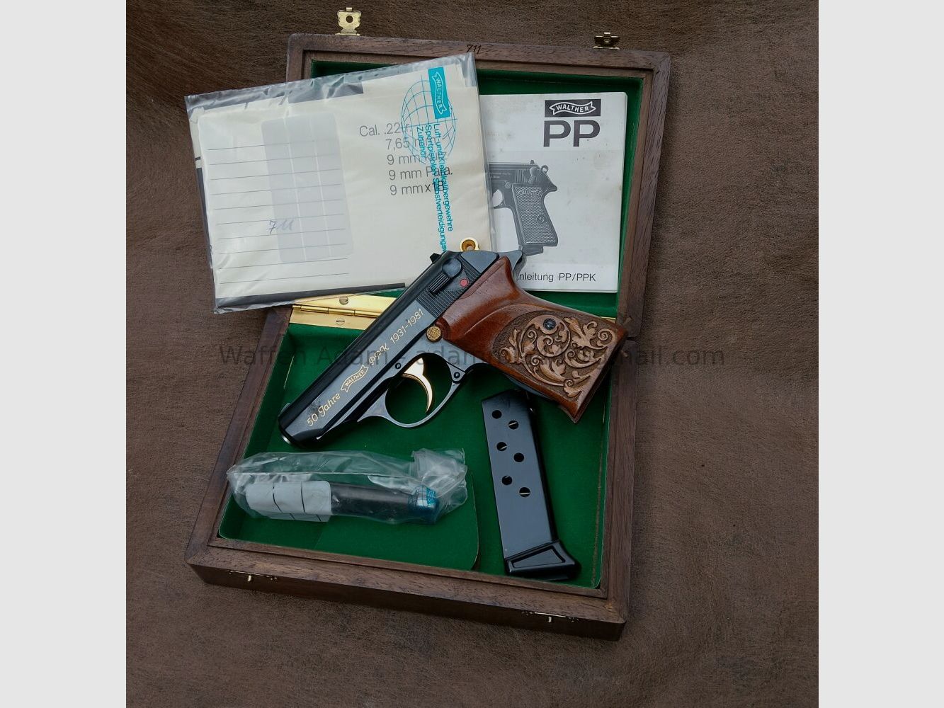 Carl Walther Ulm Model PPk - Anniversary -